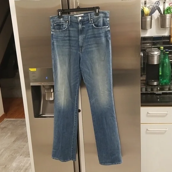 💕MOTHER SUPERIOR💕 High Waisted Smokin' Double Heel Jeans ~ Beyond the Sky 33